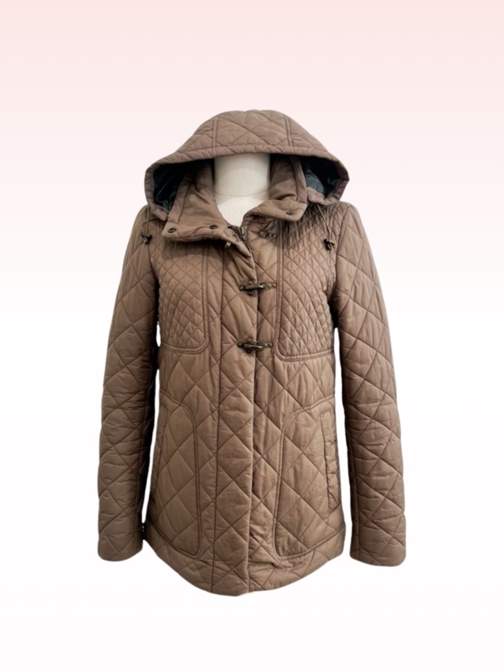 CORTEFIEL Brown Puffer Jacket (Sz S)